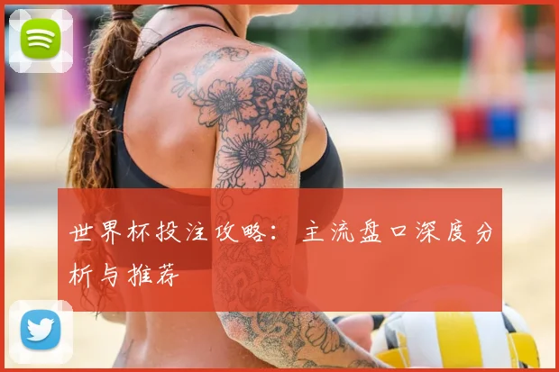 世界杯投注攻略:主流盘口深度分析与推荐