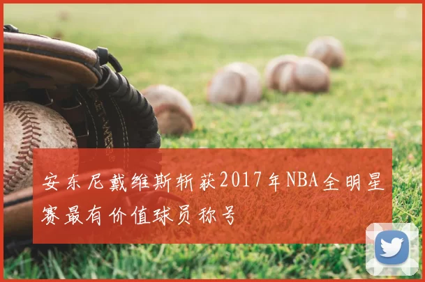 安东尼戴维斯斩获2017年NBA全明星赛最有价值球员称号