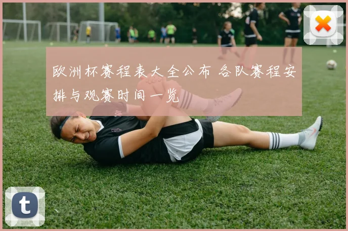 欧洲杯赛程表大全公布 各队赛程安排与观赛时间一览
