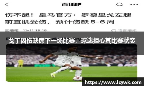 戈丁因伤缺席下一场比赛，球迷担心其比赛状态